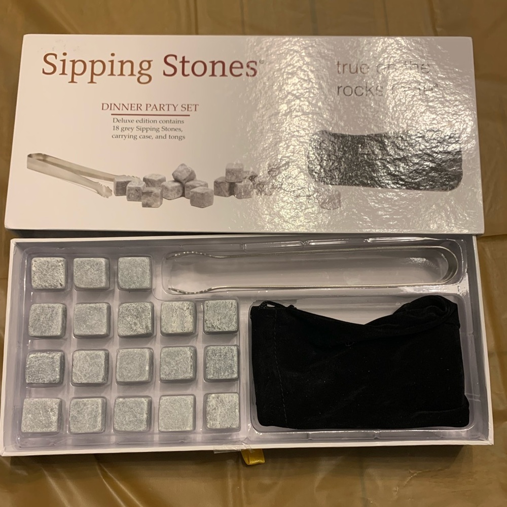 Sipping Stones Dinner Party Set - Picture 1 of 5